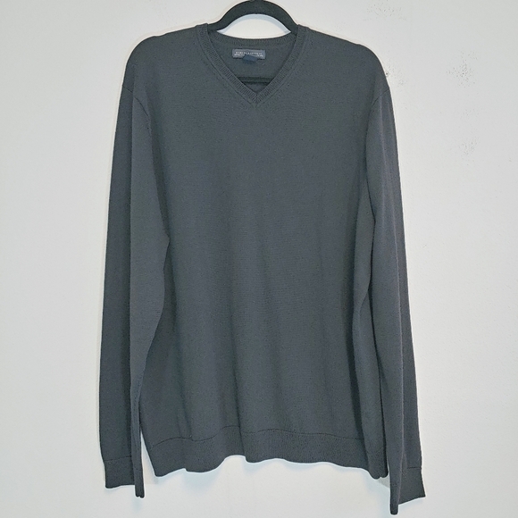 Banana Republic Men's Extra Fine Merino Wool Knit Sweater Sz XL Contemporary - Picture 1 of 8